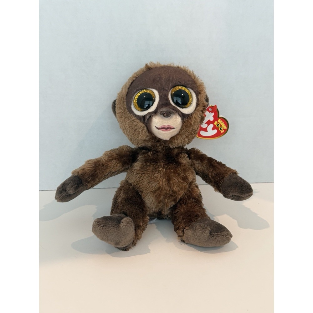 Ty Beanie Boos CHESSIE the Chimpanzee Monkey Plush Toy New